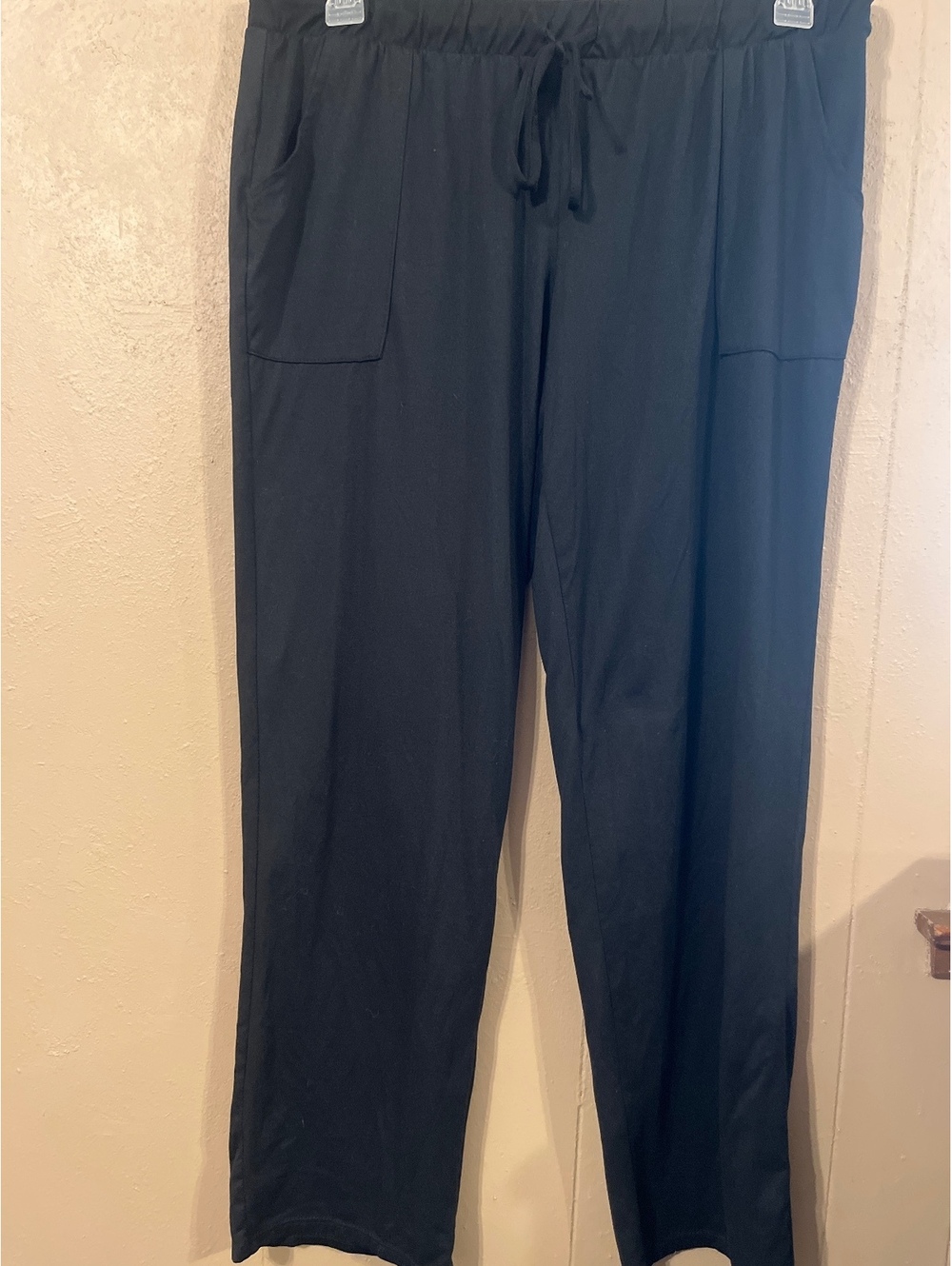 Lucky Brand Black Drawstring Lounge Pants Size Large